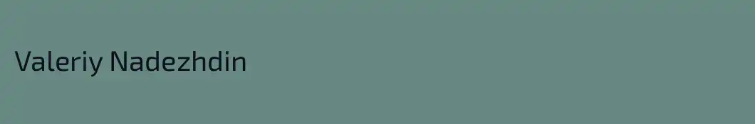 Valeriy Nadezhdin